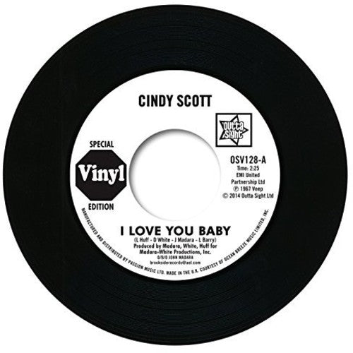 Cindy Scott: I Love You Baby/In Your Spare Time - 7-INCH SINGLE