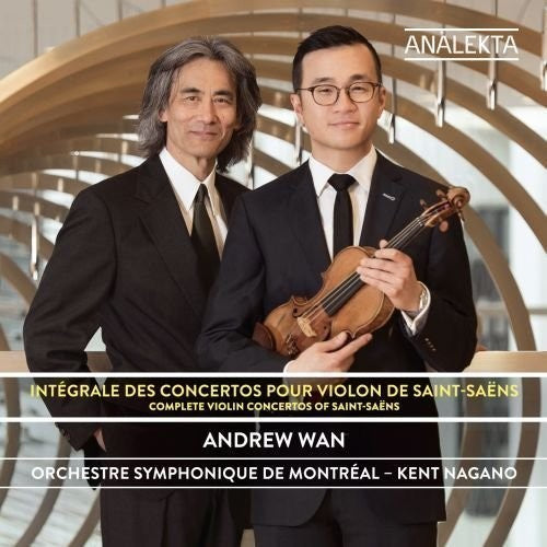 Saint-Saens / Montreal Symphony Orchestra / Nagano: Complete Violin Concertos - COMPACT DISCS