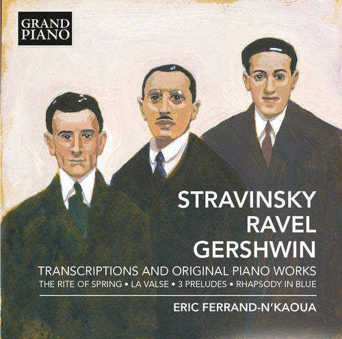 Stravinsky / Ravel / Gershwin / Ferrand-Nkaoua: Transcriptions & Original Pno Works - COMPACT DISCS