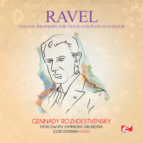 Ravel: Tzigane Rhapsody for Violin Piano D Major - COMPACT DISCS