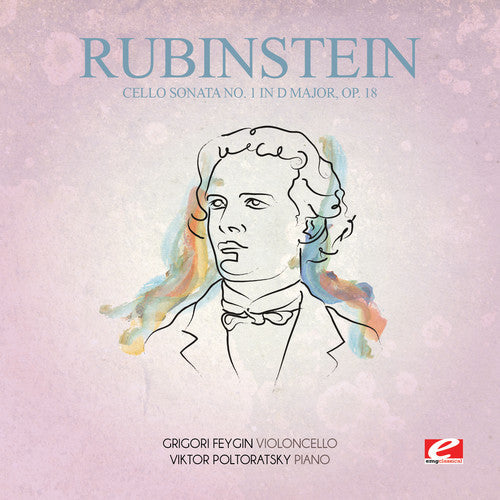 Rubinstein: Cello Sonata 1 in D Major 18 - COMPACT DISCS