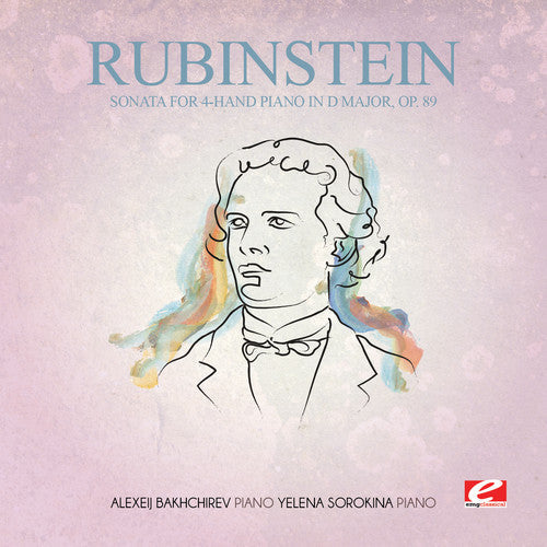 Rubinstein: Sonata for 4-Hand Piano in D Major 89 - COMPACT DISCS