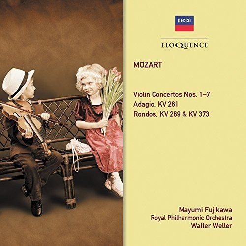 Mayumi Fujikawa: Mozart: Violin Concertos 1-7 Etc. - COMPACT DISCS