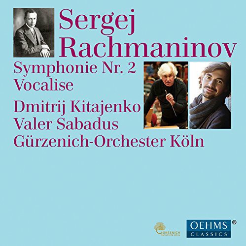 Rachmaninov / Kitajenko / Gurzenich Orchestra: Symphony No. 2 - COMPACT DISCS