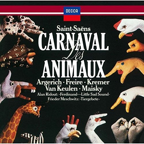 Martha Argerich: Saint-Saens: Le Carnaval Des Animaux - COMPACT DISCS