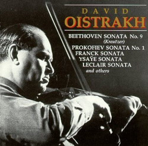 Oistrakh / Beethoven / Kreutzer / Prokofiev: Oistrakh in Recital - COMPACT DISCS