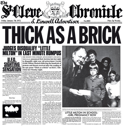 Jethro Tull: Thick As A Brick - COMPACT DISCS