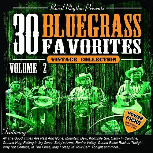 Various Artists: 30 Bluegrass Favorites, Volume 2 - Power Picks: Vintage Collection - COMPACT DISCS