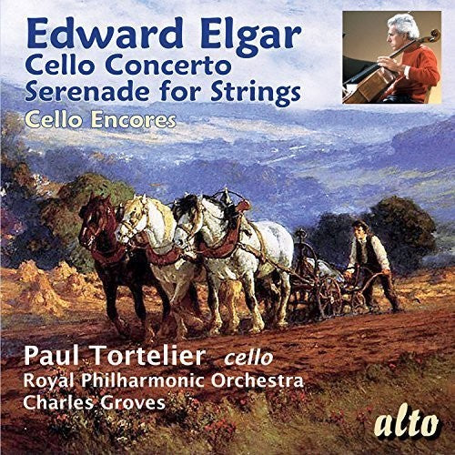 Elgar / Tortelier / Concal Philharmonic Orchestra: Cello Concerto / Serenade for Strings - COMPACT DISCS