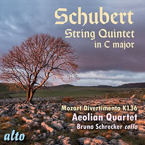 Schubert / Mozart / Aeolian Quartet / Schrecker: String Quintet in C Major / Divertimento in D - COMPACT DISCS