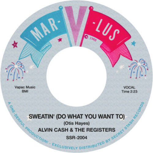 Cash, Alvin & Registers: Sweating / Instrumentals - 7-INCH SINGLE
