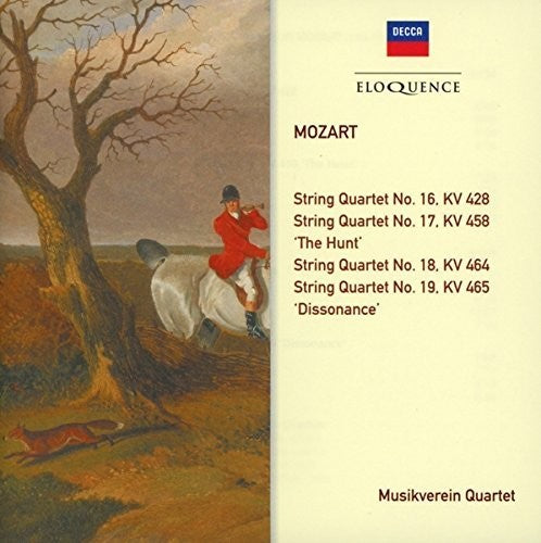 Musikverein Quartet: Mozart: String Quartets KV 428 458 464 465 - COMPACT DISCS
