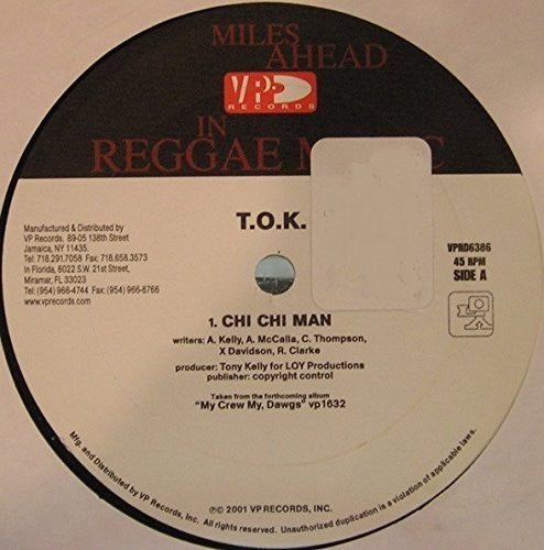 T.O.K.: Chi Chi Man - 12-INCH SINGLE