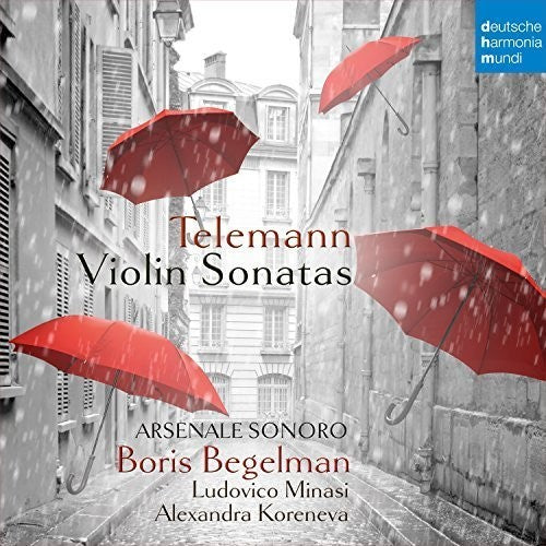 Boris Begelman: Telemann: Violin Sonatas - COMPACT DISCS