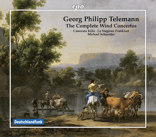 Telemann / La Stagione Frankfurt / Cologne Camera: Complete Wind Concertos - COMPACT DISCS