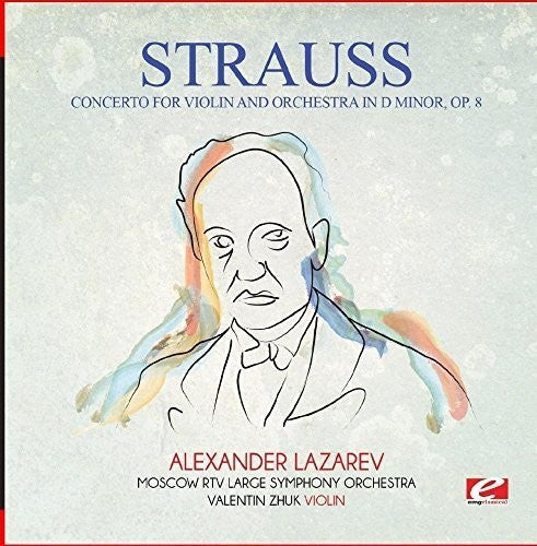 Strauss: Concerto for Violin & Orchestra in D Minor Op. 8 - COMPACT DISCS