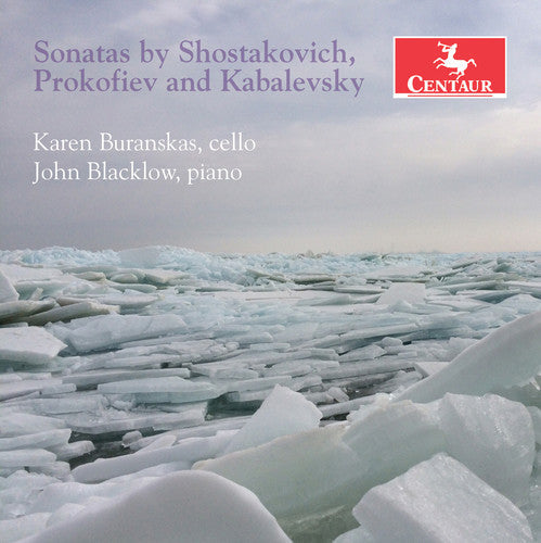 Kabalevsky / Buranskas / Blacklow: Sonatas By Shostakovich Prokofiev & Kabalevsky - COMPACT DISCS