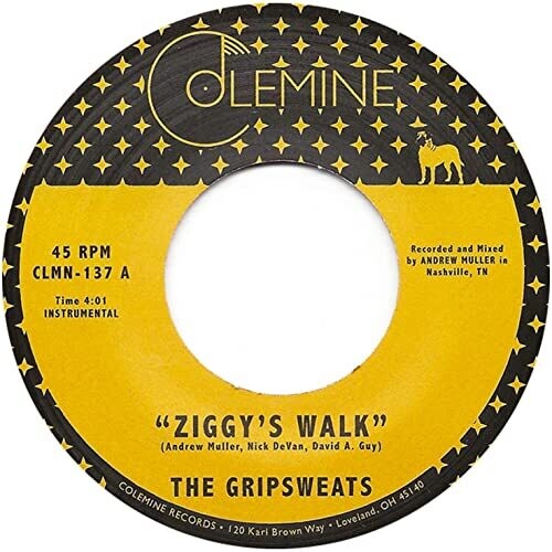 Gripsweats: Ziggy's Walk / Alpha Dog - 7-INCH SINGLE