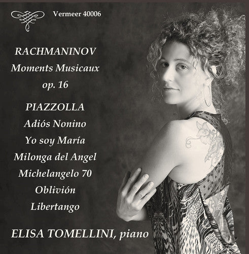 Piazzolla / Tomellini: Rachmaninov & Piazzolla: Piano Works - COMPACT DISCS