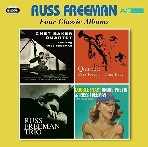 Russ Freeman: 4 LPS - Quartet Featuring Russ Freeman / Quartet - COMPACT DISCS