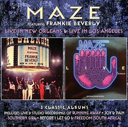 Maze / Beverly, Frankie: Live in New Orleans / Live in los Angeles: Deluxe - COMPACT DISCS