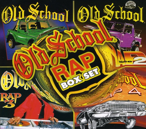 Various Artists: Old School Rap, Vol. 1-4 - COMPACT DISCS