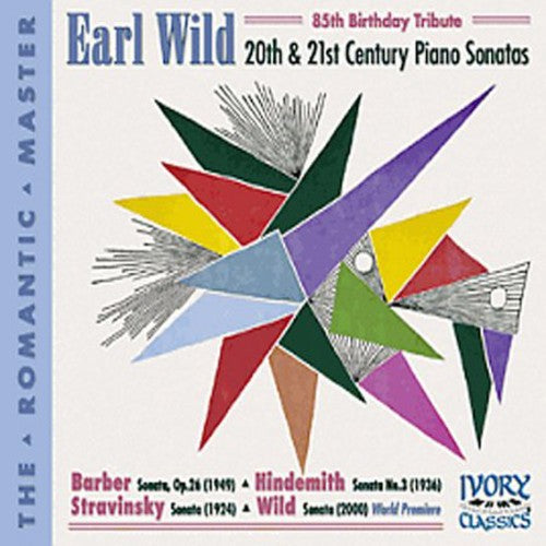 Earl Wild: 20th & 21st Century Piano Sonatas - COMPACT DISCS