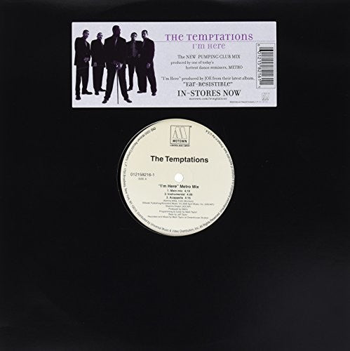 The Temptations: I'm Here (Metro Mix) - 12-INCH SINGLE