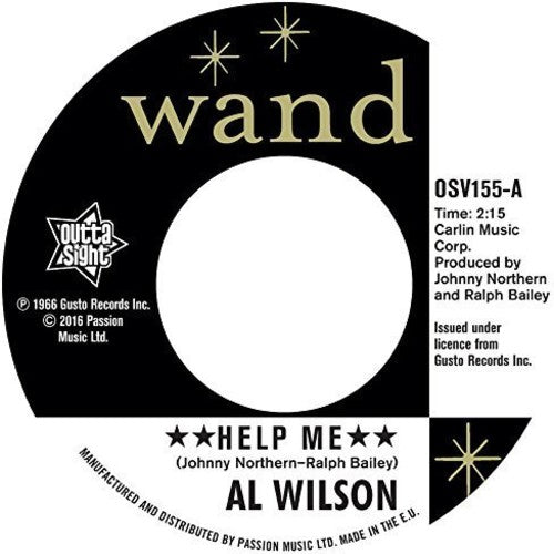 Al Wilson: Help Me - 7-INCH SINGLE
