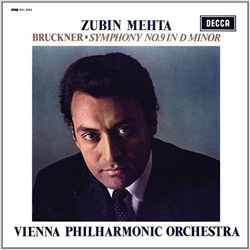 Bruckner / Mehta / Wiener Philharmoniker: Symphony No 9 in D Minor - VINYL LP