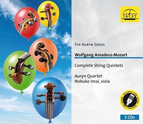 Mozart, W. / Auryn Quartet / Imai, Nobuko: Mozart: Complete String Quintets - COMPACT DISCS