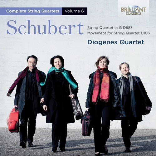 Diogenes Quartet: Schubert: String Quartets 6 - COMPACT DISCS