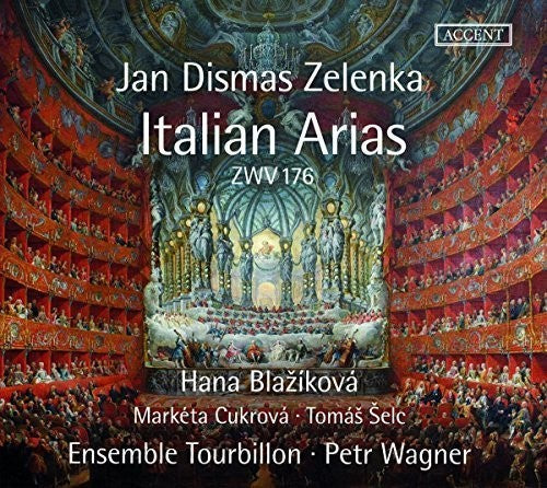 Zelenka, J. / Blazikova / Ensemble Tourbillon: 8 Italian Arias - COMPACT DISCS