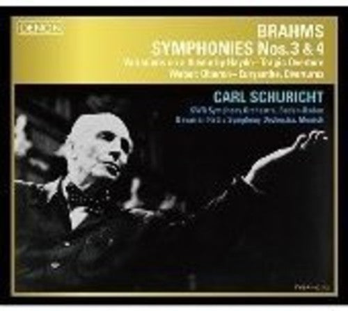 Brahms / Schuricht, Carl: Brahms: Symphonies No 3&4 - SUPER-AUDIO CD