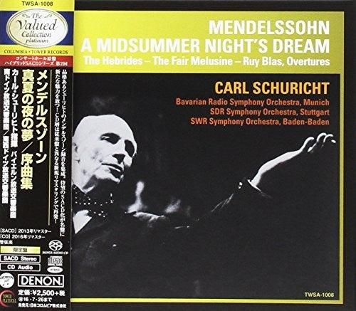 Mendelessohn / Schuricht, Carl: Mendelessohn: Midsummer Night's Dream / Hebrides - SUPER-AUDIO CD