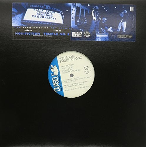 Black Anger: Non-Fiction / Temple 8 - 12-INCH SINGLE