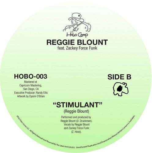 Reggie Blount: Space Bitch / Stimulant - 7-INCH SINGLE