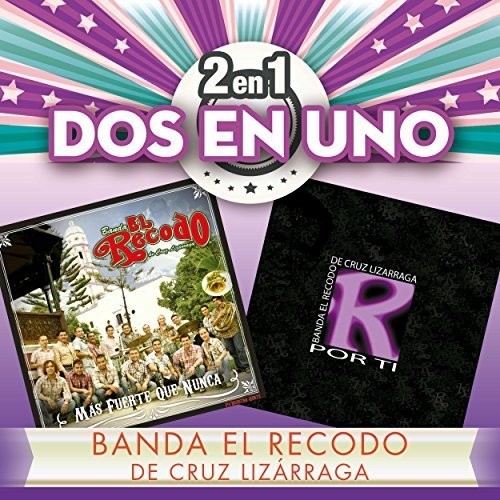 Banda El Recodo De Cruz Lizarraga: 2en1 - COMPACT DISCS