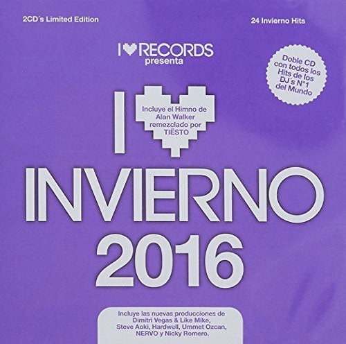 Various Artists: Invierno 2016 I Love / Various - COMPACT DISCS