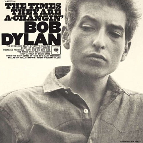 Bob Dylan: Times They Are A Changin - VINYL LP