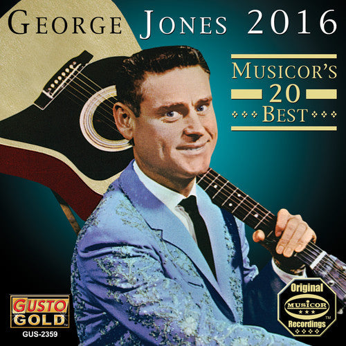 George Jones: 2016: Musicor's 20 Best - COMPACT DISCS