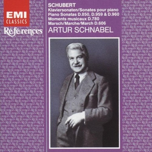 Arthur Schnabel: Schubert: 3 Late Sonatas Favorite Imprtomptus - COMPACT DISCS