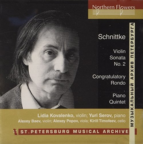 St. Petersburg Ensemble: Schnittke: Violin Sonata No. 2 Piano Quintet - COMPACT DISCS