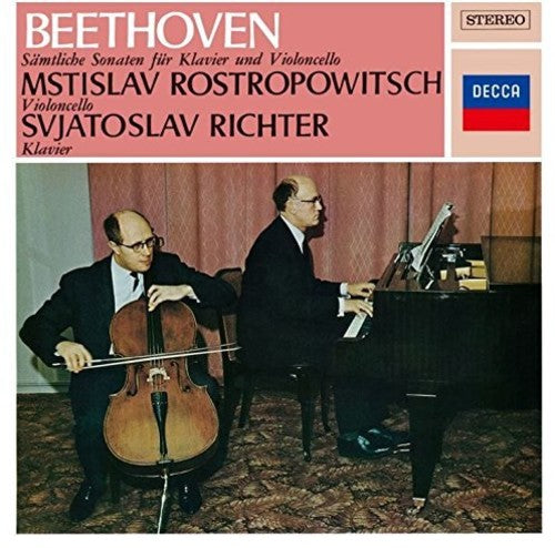 Beethoven / Rostropovich, Mstislav: Beethoven: Complete Sonatas For - SUPER-AUDIO CD