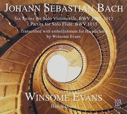 Winsome Evans: J.S. Bach: Six Suites For Solo Violoncello BWV 100 - COMPACT DISCS