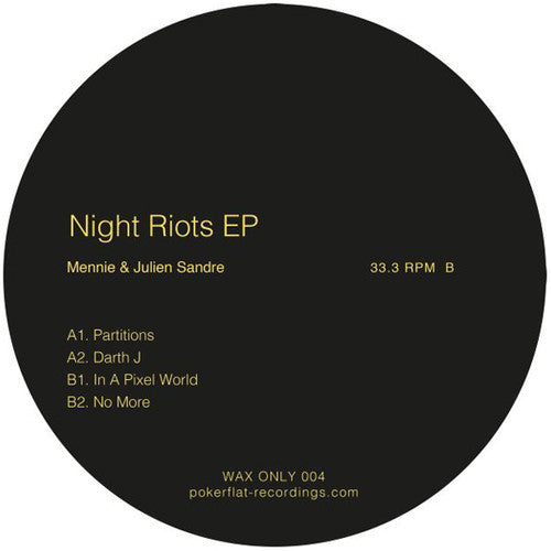 Sandre, Mennie & Julien: Night Riots - 12-INCH SINGLE