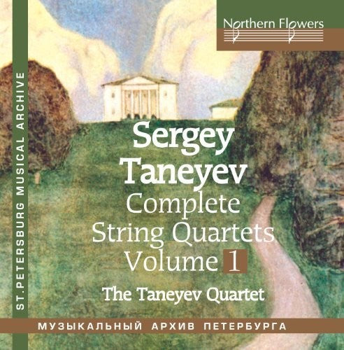 Taneyev String Quartet: Taneyev: Complete String Quartets 1 Nos. 1 & 4 - COMPACT DISCS