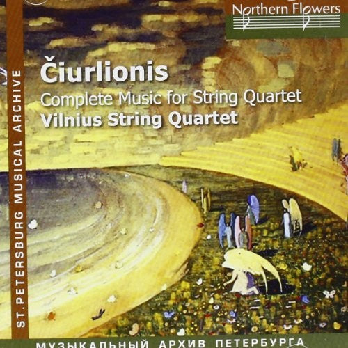 Vilnius String Quartet: M.K. Aiurlionis - Complete Music for - COMPACT DISCS