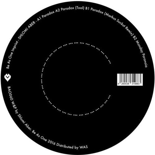 Shlomi Aber: Paradox - 12-INCH SINGLE