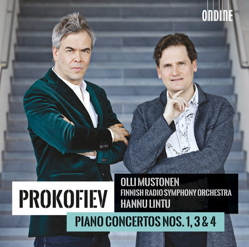 Prokofiev / Olli Mustonen / Finnish Radio: Prokofiev: Piano Concertos Nos 1, 3 & 4 - COMPACT DISCS